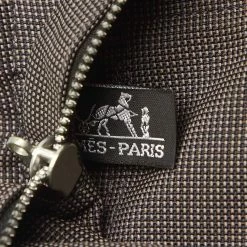 Hermes Grey Canvas Herline PM Bag For Women 14 Hermes Grey Canvas Herline PM Bag For Women -Deals Hermes Store luxury women hermes used handbags p443260 004