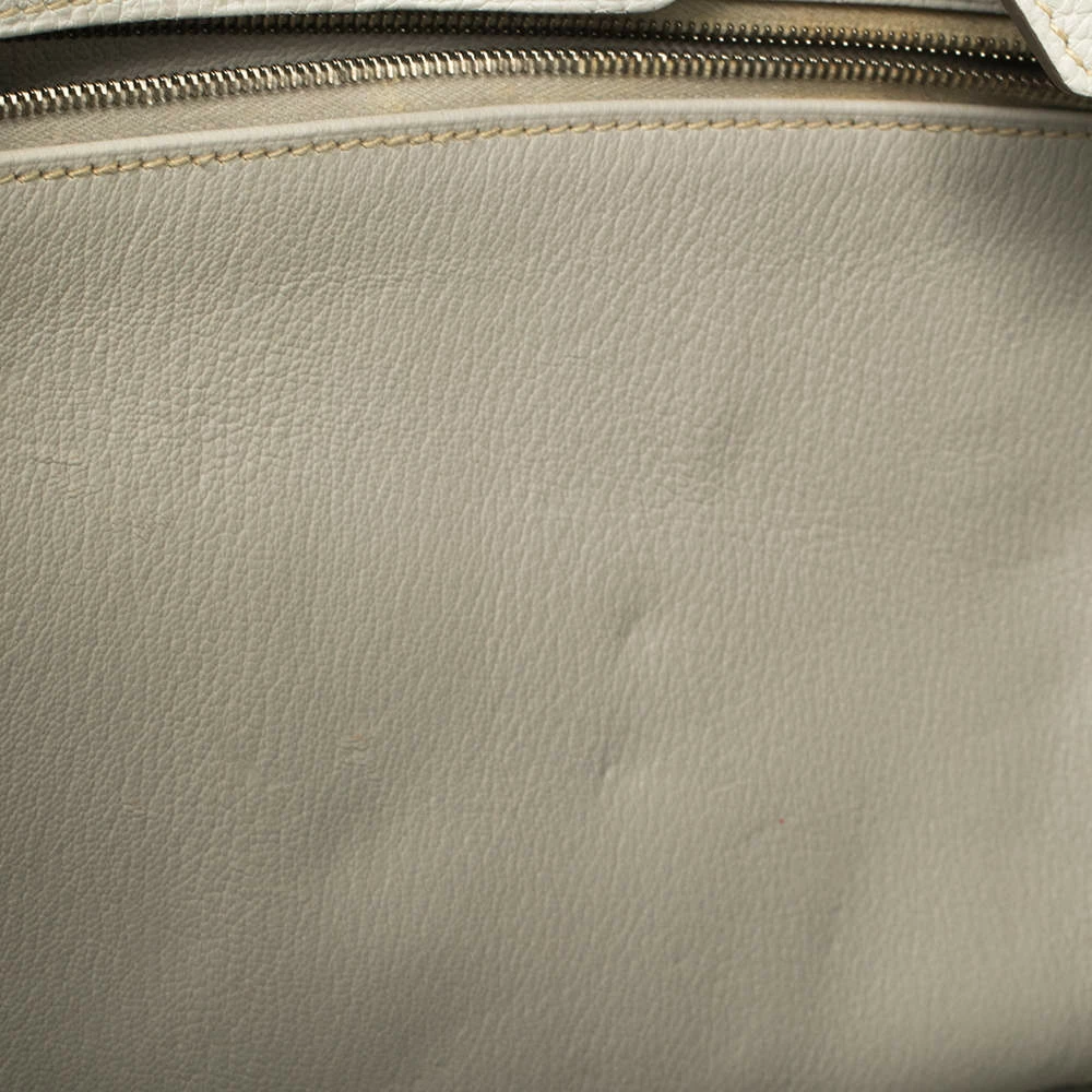 Hermes Hermès Gris Perle Togo Leather Palladium Finished Birkin 40 Bag For Women 14 Hermes Hermès Gris Perle Togo Leather Palladium Finished Birkin 40 Bag For Women - Image 12