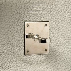 Hermes Hermès Gris Perle Togo Leather Palladium Finished Birkin 40 Bag For Women 27 Hermes Hermès Gris Perle Togo Leather Palladium Finished Birkin 40 Bag For Women -Deals Hermes Store luxury women hermes used handbags p445905 006