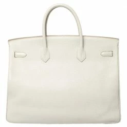 Hermes Hermès Gris Perle Togo Leather Palladium Finished Birkin 40 Bag For Women 21 Hermes Hermès Gris Perle Togo Leather Palladium Finished Birkin 40 Bag For Women -Deals Hermes Store luxury women hermes used handbags p445905 012