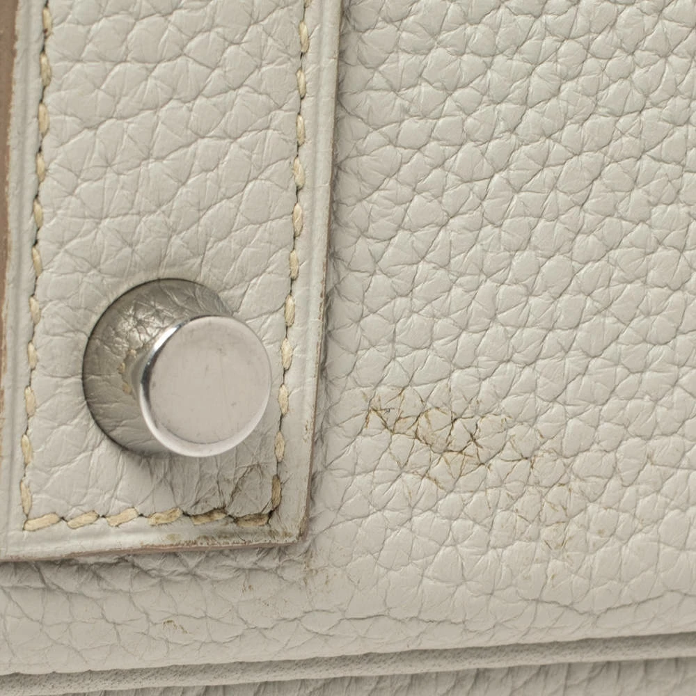 Hermes Hermès Gris Perle Togo Leather Palladium Finished Birkin 40 Bag For Women 9 Hermes Hermès Gris Perle Togo Leather Palladium Finished Birkin 40 Bag For Women - Image 7