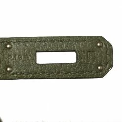 Hermes Vert Pelouse Togo Leather Palladium Finished Birkin 35 Bag For Women -Deals Hermes Store luxury women hermes used handbags p445912 016