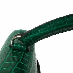 Hermes Hermès Vert Emerald Shine Crocodile Porosus Palladium Finished Kelly Sellier 35 Bag For Women -Deals Hermes Store luxury women hermes used handbags p445938 005