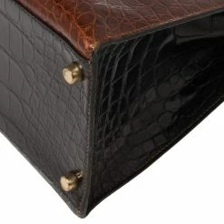 Hermes Hermès Tri Color Shine Alligator Gold Finished Kelly Sellier 35 Bag For Women 29 Hermes Hermès Tri Color Shine Alligator Gold Finished Kelly Sellier 35 Bag For Women -Deals Hermes Store luxury women hermes used handbags p445943 1623064046 011