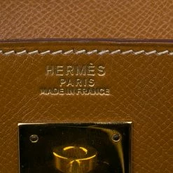 Hermes Orange Epsom Leather Gold Hardware Kelly Sellier 32 Bag For Women -Deals Hermes Store luxury women hermes used handbags p44717 016
