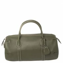 Hermes Canopee Swift Leather Polochon 30 Bag For Women