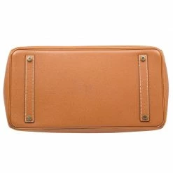 Hermes Brown Epsom Leather Gold Hardware Birkin 35 For Women 24 Hermes Brown Epsom Leather Gold Hardware Birkin 35 For Women -Deals Hermes Store luxury women hermes used handbags p45336 005