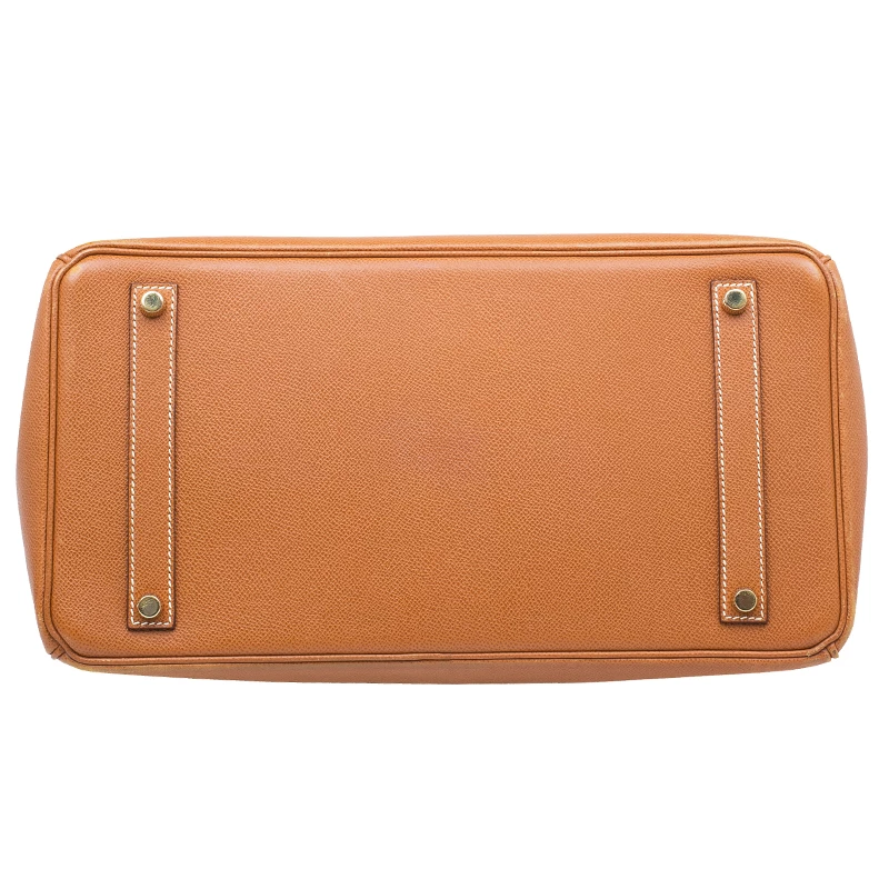 Hermes Brown Epsom Leather Gold Hardware Birkin 35 For Women 7 Hermes Brown Epsom Leather Gold Hardware Birkin 35 For Women - Image 5