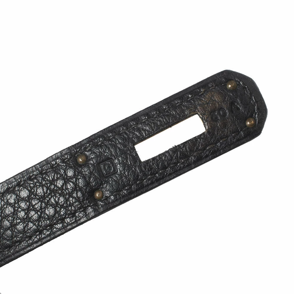 Hermes Hermès Black Togo Leather Gold Finished Birkin 35 Bag For Women 8 Hermes Hermès Black Togo Leather Gold Finished Birkin 35 Bag For Women - Image 6