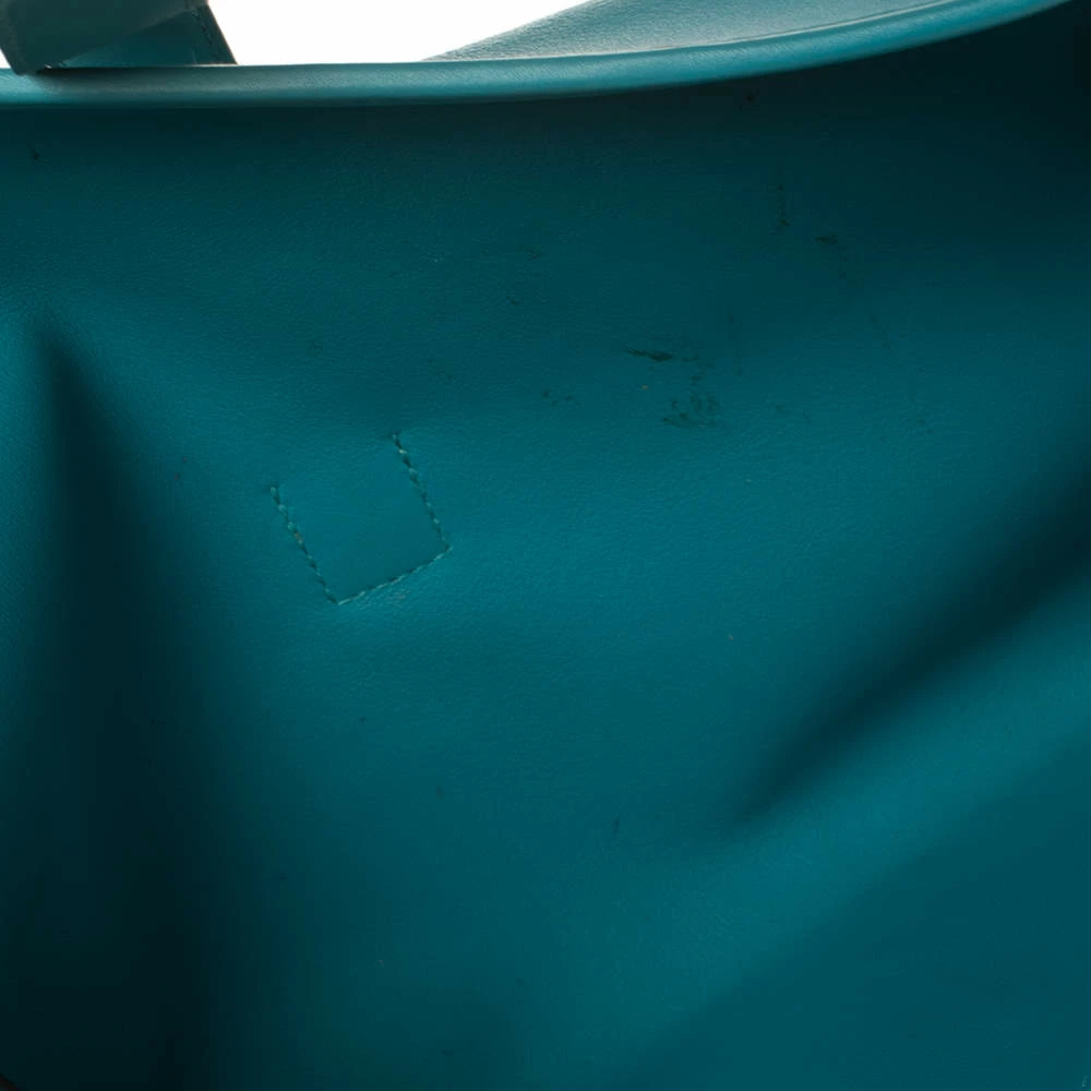 Hermes Hermès Blue Paon Swift Leather Elan Jige 29 Clutch For Women 7 Hermes Hermès Blue Paon Swift Leather Elan Jige 29 Clutch For Women - Image 5