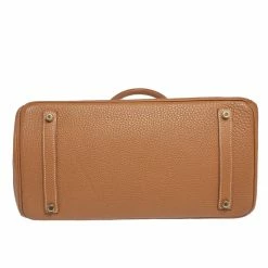 Hermes Gold Togo Leather Gold Hardware Birkin 35 Bag For Women 21 Hermes Gold Togo Leather Gold Hardware Birkin 35 Bag For Women -Deals Hermes Store luxury women hermes used handbags p456852 014