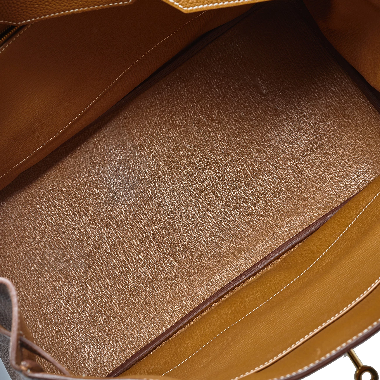 Hermes Gold Togo Leather Gold Hardware Birkin 35 Bag For Women 9 Hermes Gold Togo Leather Gold Hardware Birkin 35 Bag For Women - Image 7