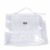 Hermes Transparent Vinyl Limited Edition Kelly Bag For Women