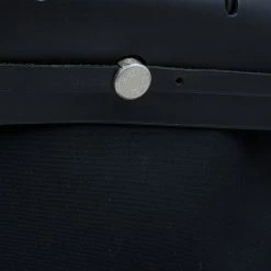 Hermes Black Herbag 2 In 1 Tote And Handbag Convertible Satchel For Women -Deals Hermes Store luxury women hermes used handbags p46047 011