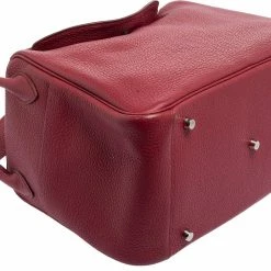 Hermes Tosca Taurillon Clemence Leather Palladium Finished Lindy 34 Bag For Women -Deals Hermes Store luxury women hermes used handbags p461281 007