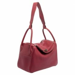 Hermes Tosca Taurillon Clemence Leather Palladium Finished Lindy 34 Bag For Women -Deals Hermes Store luxury women hermes used handbags p461281 010