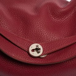 Hermes Tosca Taurillon Clemence Leather Palladium Finished Lindy 34 Bag For Women -Deals Hermes Store luxury women hermes used handbags p461281 011