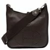Hermes Cacao Togo Leather Evelyne III PM Bag For Women -Deals Hermes Store luxury women hermes used handbags p462637 001