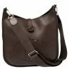 Hermes Cacao Togo Leather Evelyne III GM Bag For Women -Deals Hermes Store luxury women hermes used handbags p464270 001