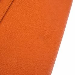 Hermes Orange Togo Leather Palladium Finished Shoulder Birkin JPG 42 Bag For Women -Deals Hermes Store luxury women hermes used handbags p465189 005