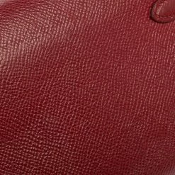 Hermes Ruby Epsom Leather Kelly Classic Wallet For Women -Deals Hermes Store luxury women hermes used handbags p467970 001