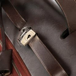 Hermes Rouge H/Ebene Canvas And Leather Herbag Zip 31 Bag For Women -Deals Hermes Store luxury women hermes used handbags p468707 005