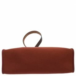 Hermes Rouge H/Ebene Canvas And Leather Herbag Zip 31 Bag For Women -Deals Hermes Store luxury women hermes used handbags p468707 011