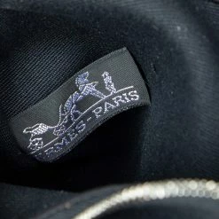 Hermes Black/Cacao Canvas And Leather Herbag Zip 39 Bag For Women -Deals Hermes Store luxury women hermes used handbags p470131 008