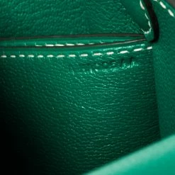 Hermes Vert Vertigo Evercolor Leather Gold Hardware Roulis 24 Bag For Women 21 Hermes Vert Vertigo Evercolor Leather Gold Hardware Roulis 24 Bag For Women -Deals Hermes Store luxury women hermes used handbags p472705 007