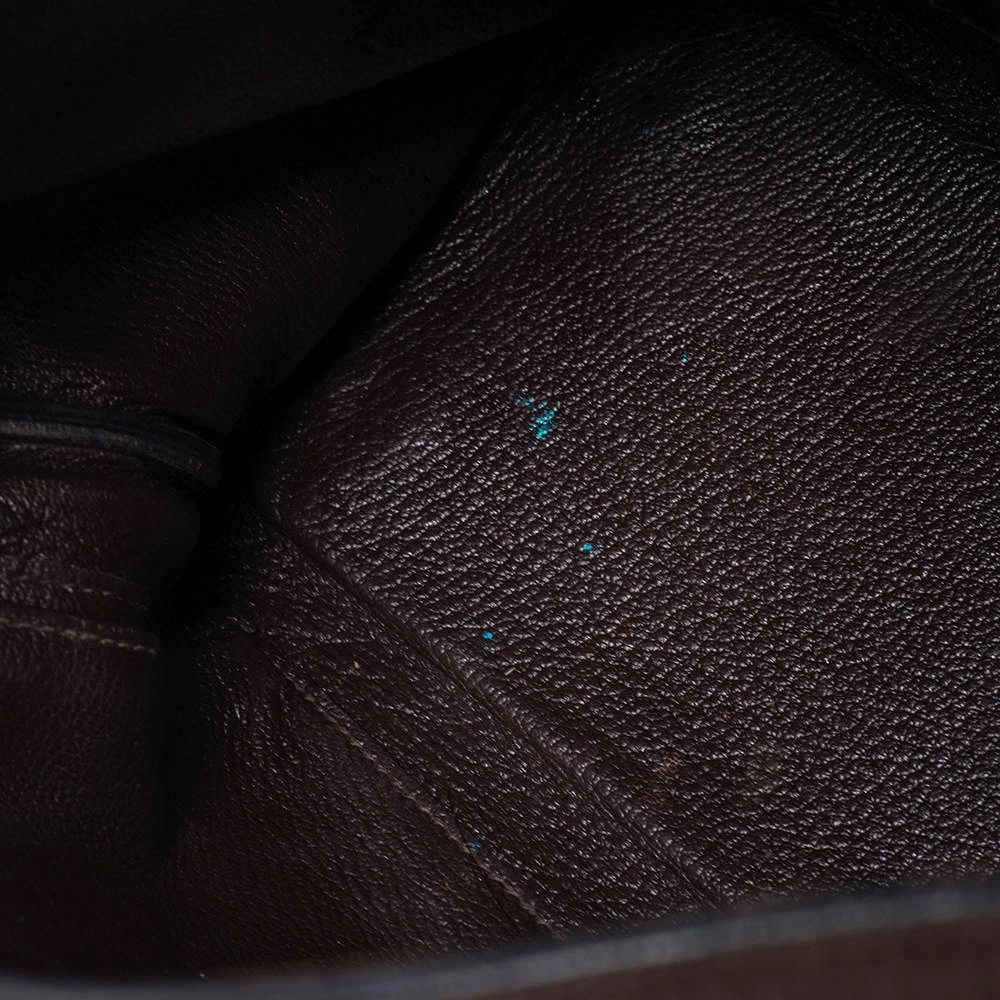 Hermes Chocolat Taurillon Clemence Leather Gold Hardware Kelly Retourne 32 Bag For Women 15 Hermes Chocolat Taurillon Clemence Leather Gold Hardware Kelly Retourne 32 Bag For Women - Image 13