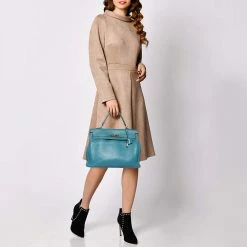 Hermes Bleu Jean Taurillon Clemence Leather Palladium Hardware Kelly Retourne 35 Bag For Women 23 Hermes Bleu Jean Taurillon Clemence Leather Palladium Hardware Kelly Retourne 35 Bag For Women -Deals Hermes Store luxury women hermes used handbags p477305 021