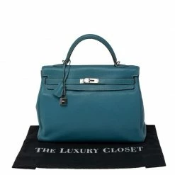 Hermes Bleu Jean Taurillon Clemence Leather Palladium Hardware Kelly Retourne 35 Bag For Women 38 Hermes Bleu Jean Taurillon Clemence Leather Palladium Hardware Kelly Retourne 35 Bag For Women -Deals Hermes Store luxury women hermes used handbags p477305 1628679271 010