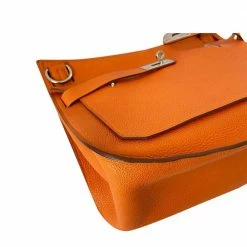 Hermes Orange Taurillon Clemence Leather Gold-plated Palladium Jypsiere 28 Bag For Women -Deals Hermes Store luxury women hermes used handbags p477330 007