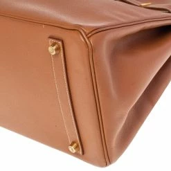 Hermes Gold Courchevel Leather Gold Hardware Birkin 35 Bag For Women -Deals Hermes Store luxury women hermes used handbags p477334 009