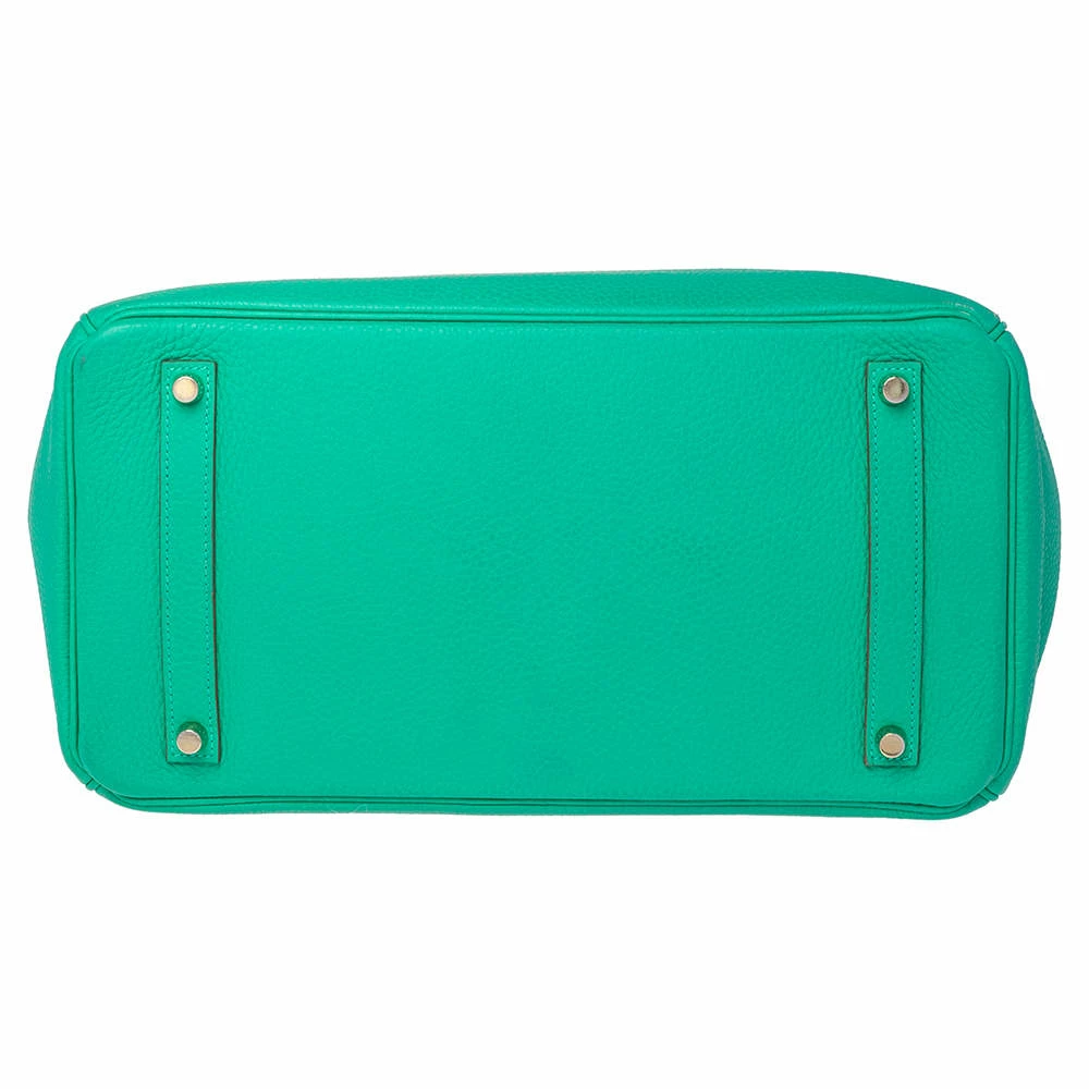 Hermes Bambou Taurillon Clemence Leather Gold Hardware Birkin 35 Bag For Women 9 Hermes Bambou Taurillon Clemence Leather Gold Hardware Birkin 35 Bag For Women - Image 7