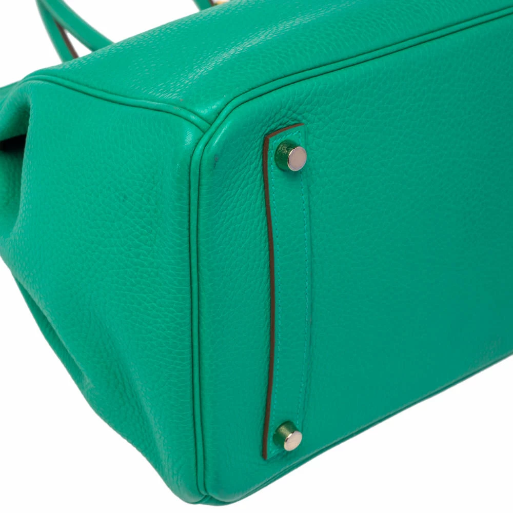 Hermes Bambou Taurillon Clemence Leather Gold Hardware Birkin 35 Bag For Women 17 Hermes Bambou Taurillon Clemence Leather Gold Hardware Birkin 35 Bag For Women - Image 15