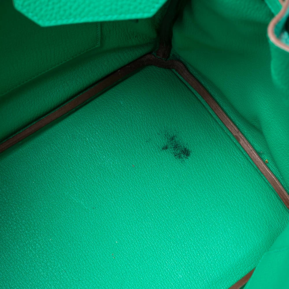 Hermes Bambou Taurillon Clemence Leather Gold Hardware Birkin 35 Bag For Women 11 Hermes Bambou Taurillon Clemence Leather Gold Hardware Birkin 35 Bag For Women - Image 9