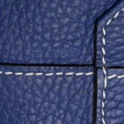 Hermes Bleu Electrique/Graphite Taurillon Clemence Double Sens 45 Bag For Women -Deals Hermes Store luxury women hermes used handbags p480317 012