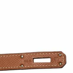 Hermes Gold Epsom Leather Palladium Plated Birkin 35 Bag For Women -Deals Hermes Store luxury women hermes used handbags p481161 016