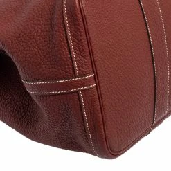Hermes Rouge H Negonda Leather Garden Party 36 Bag For Women -Deals Hermes Store luxury women hermes used handbags p484687 011