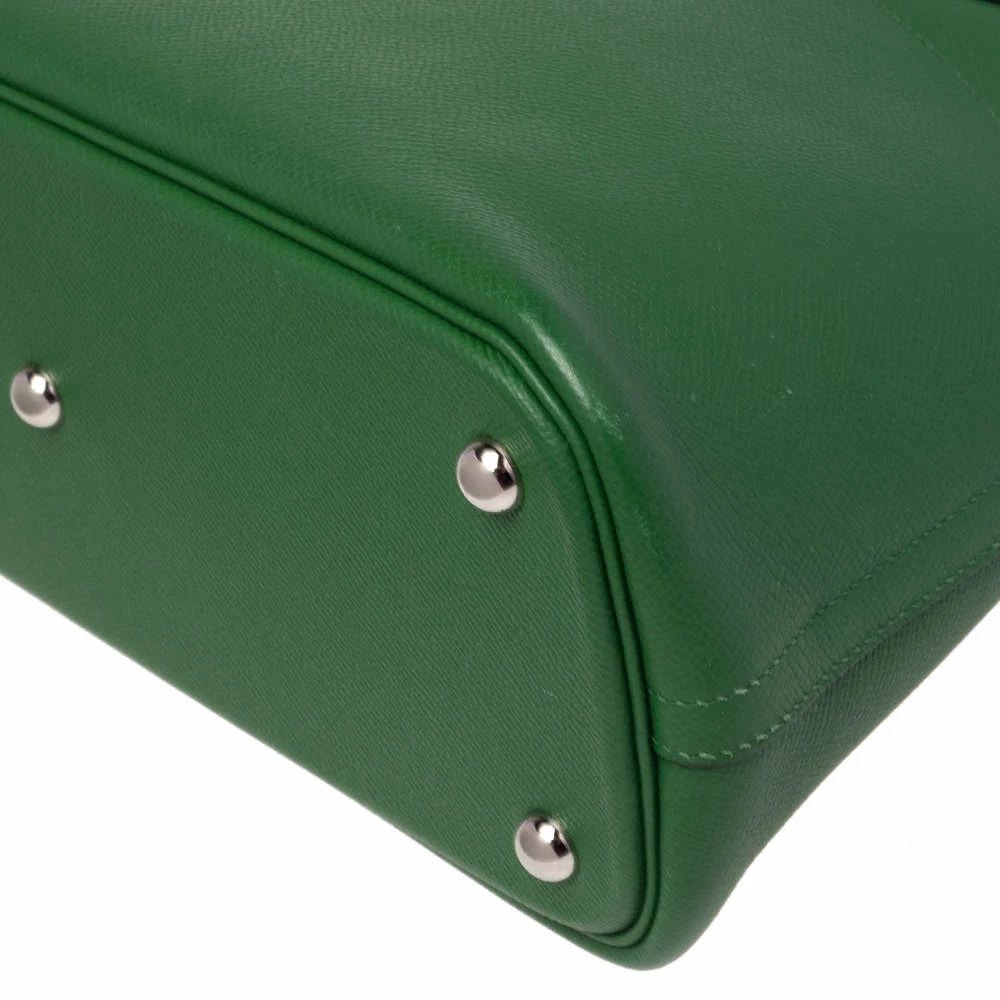 Hermes Vert Bengal Epsom Leather Bolide 31 Bag For Women 15 Hermes Vert Bengal Epsom Leather Bolide 31 Bag For Women - Image 13
