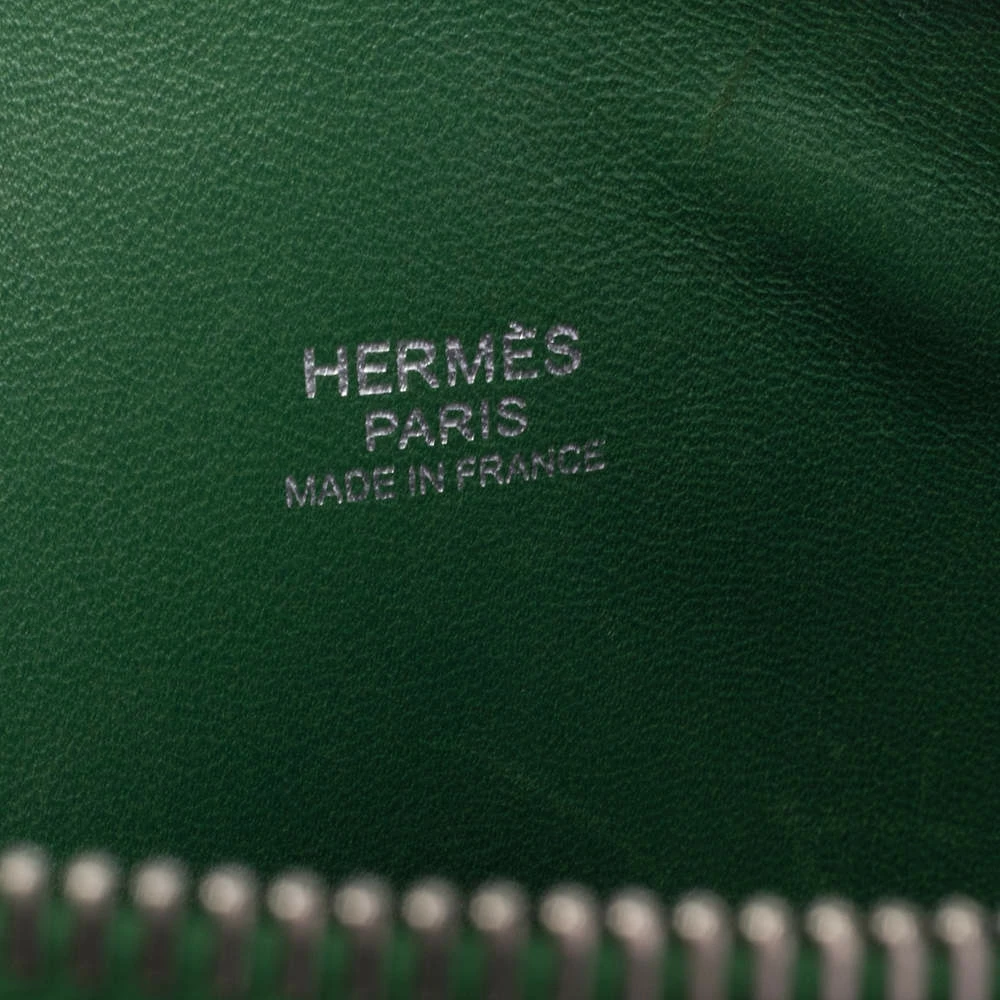 Hermes Vert Bengal Epsom Leather Bolide 31 Bag For Women 12 Hermes Vert Bengal Epsom Leather Bolide 31 Bag For Women - Image 10