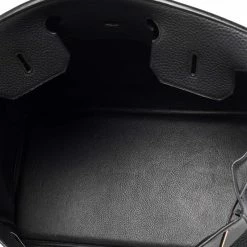 Hermes Noir Fjord Leather Gold Plated Birkin 40 Bag For Women -Deals Hermes Store luxury women hermes used handbags p485304 1629953733 002