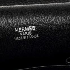 Hermes Black Taurillon Clemence Leather Palladium Plated Jypsiere 34 Bag For Women -Deals Hermes Store luxury women hermes used handbags p485336 004
