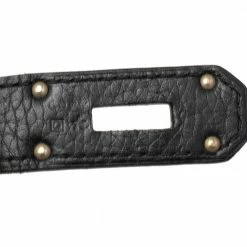 Hermes Black Taurillon Clemence Leather Palladium Plated Jypsiere 34 Bag For Women -Deals Hermes Store luxury women hermes used handbags p485336 005