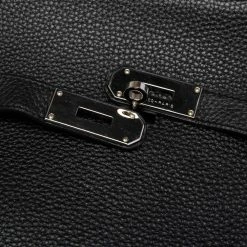 Hermes Black Taurillon Clemence Leather Palladium Plated Jypsiere 34 Bag For Women -Deals Hermes Store luxury women hermes used handbags p485336 008