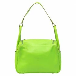 Hermes Apple Green Swift Leather Palladium Plated Lindy 30 Bag For Women -Deals Hermes Store luxury women hermes used handbags p485543 011