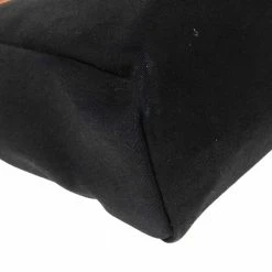 Hermes Noir/Natural Canvas And Leather Herbag PM Bag For Women -Deals Hermes Store luxury women hermes used handbags p486504 013