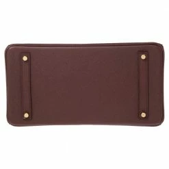 Hermes Rouge Sellier Epsom Leather Gold Plated Birkin 35 Bag For Women -Deals Hermes Store luxury women hermes used handbags p487928 002