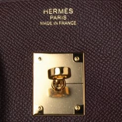 Hermes Rouge Sellier Epsom Leather Gold Plated Birkin 35 Bag For Women -Deals Hermes Store luxury women hermes used handbags p487928 010